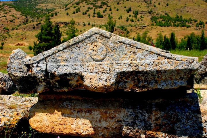 Pamukkale historical ruins